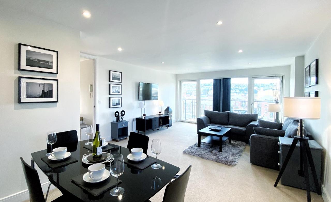 Artistic And Luxurious Apt With Sea View. Beach Side Swansea Exteriör bild